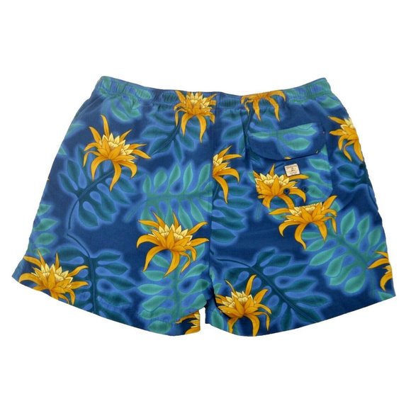 TOMMY BAHAMA Men's Swimming Trunks‎ SIZE XL Green Floral - Picture 3 of 6